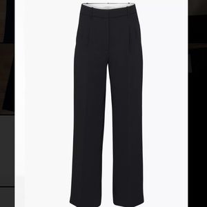 Aritzia Wilfred Effortless Pant, Black, Size 4